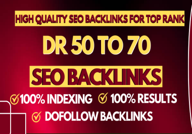 Improve Ranking By 100 UR-DR High Authority Backlinks with DR DA PA CF TF Upto 100 Best SEO