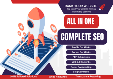 Get to the Top Boost Your Website Ranking with Quality Backlinks and Complete SEO Service