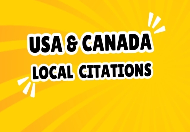 I will 100 USA and Canada local citations to supercharge your local SEO efforts