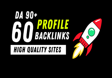 I Will Build 60 Manual Profile Backlinks for Your Website