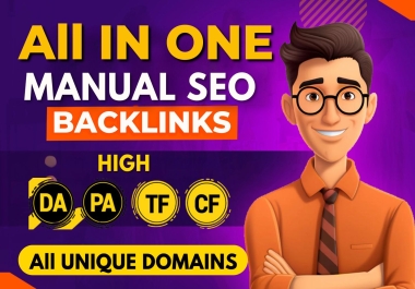 Create 120 Powerful All-In-One SEO Backlinks for Fast Ranking High Quality Link Building Seo Service
