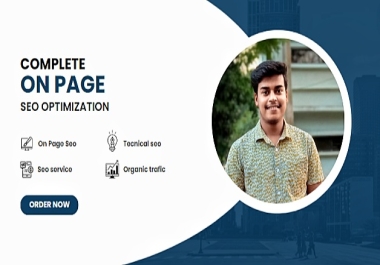 I will do onpage SEO optimization to increase website organic traffic.