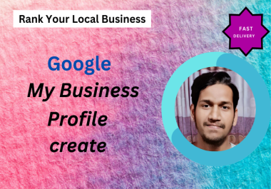 I will create a verified google my business profile for local SEO gmb ranking