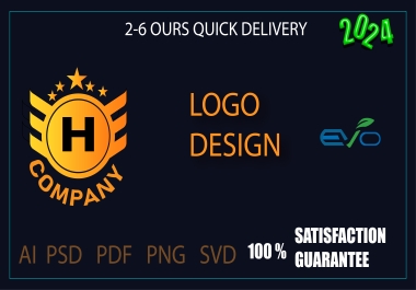 I will design logo any company