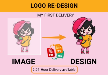 I will design modern,  Minimalist, 3d logo Re-design