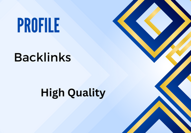 500 high quality and high pr profile backlinks