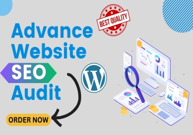 I will do Advance website SEO Audit and Competitor research with paid tools