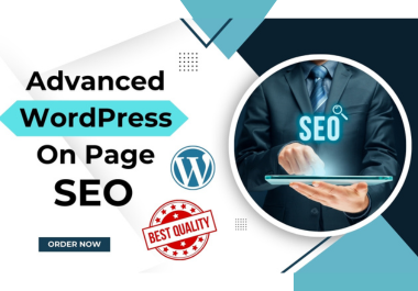 I will do Advance wordpress on page SEO with advanced strategy and 90+ score