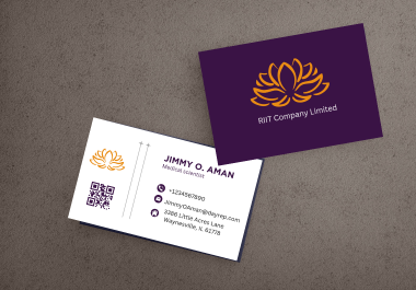 I will create luxury business card logo using Canva pro