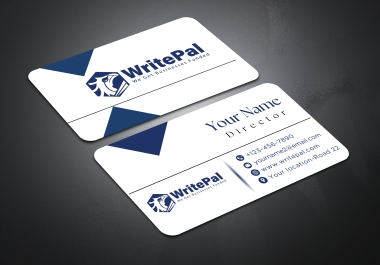I will create professional buisness card design.