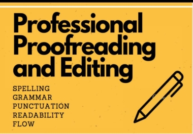 I will provide best quality proofreading of essays,  Articles,  summary or any topic