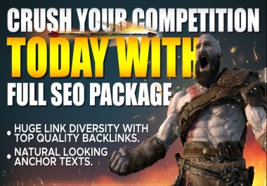 FULL 900 Backlinks Package With Faster Google Ranking Formula Crush Your Competition Today for 200