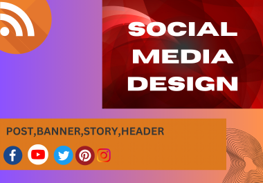 I will design unique social media post & template
