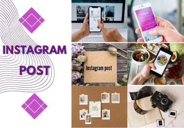 Professional Social Media Post Design and Template Creation