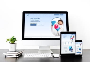 I will create professional and eye-catching landing page or home page design.