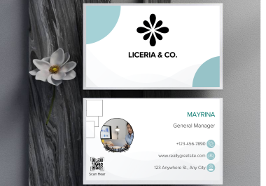 I will design a amazing visiting card for you and your company.