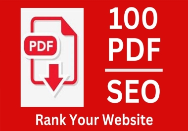 I will provide 50 PDF Submission Backlinks from high Authority Websites.