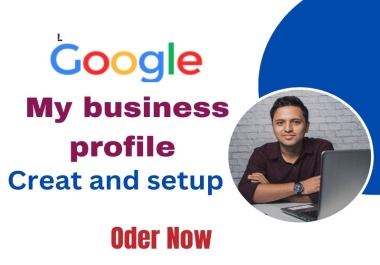 I will create google my business profile and optimization for GMB profile google top ranking