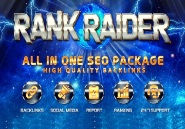 You will get 451 High Authority Dofollow Backlinks All In One SEO Package high da