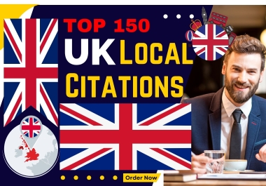 Best 150 UK Local Citations and directory submission manually,  United Kingdom Backlink SEO
