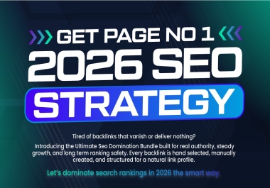 2026 SEO Strategy to Get Page No 1 with Proven Techniques to Achieve Top Rankings