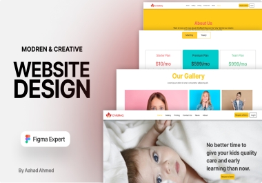 I will design your perfect landing and pricing page in figma