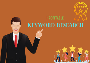 I will do best profitable Keyword Research for your online business