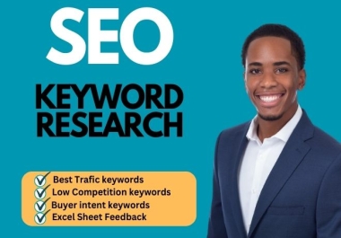 I will research the top 15 SEO keywords for your website