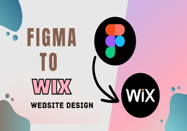 I will convert figma to wix website design or redesign and wix landing page