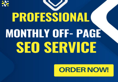 Get Monthly seo service and improve google rankings on top