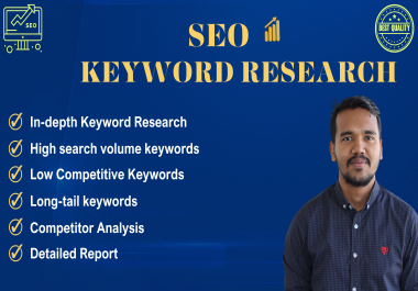 I will unlock your website's potential with expert keyword research