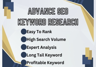 20 profitable SEO keyword research for your website
