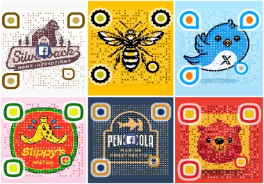 I will create unique custom QR code with your logo within 2 hours