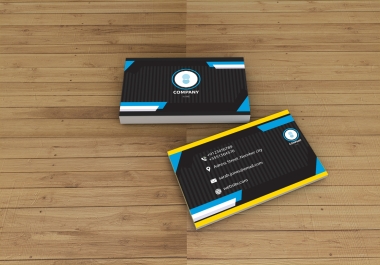 I will do unique business card and modern visiting card,  name card