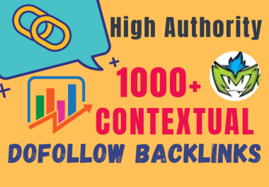 I will create 5000 permanent authority contextual do-follow backlinks