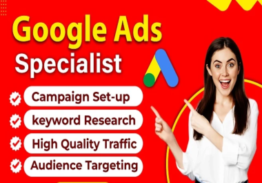 I will setup and manage your google ads campaigns
