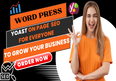 I will do wordpress yoast onpage SEO for your website