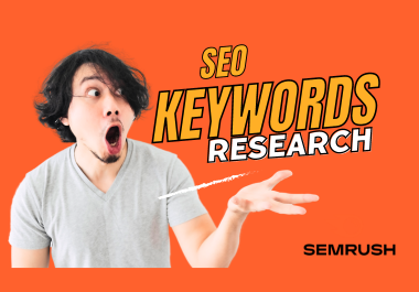 keyword research for SEO and competitor analysis
