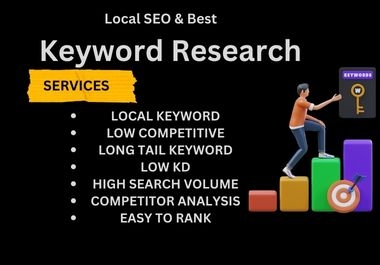Advance & Best Profitable local SEO keyword research and competitor analysis