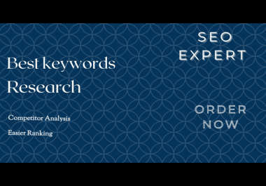 Local SEO keyword research and competitors analysis