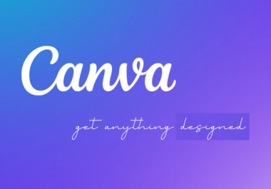 I will design or redesign anything in canva
