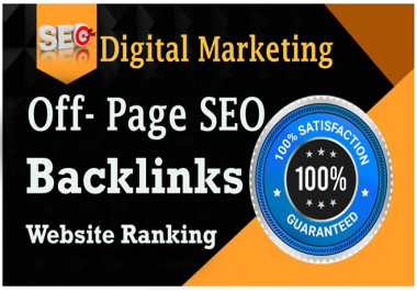 I will do monthly off page SEO backlink