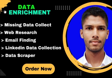 I will do data Entry service and B2B lead generation for a business