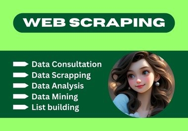 Virtual assistant for your web scaping with all types of excel sheets.