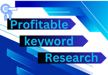 I will do profitable and high demanding keyword research for your website