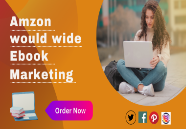 I will do viral amazon fuel book advancement and digital book promoting with youngsters
