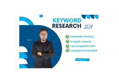 In depth SEO keyword research and competitor analysis