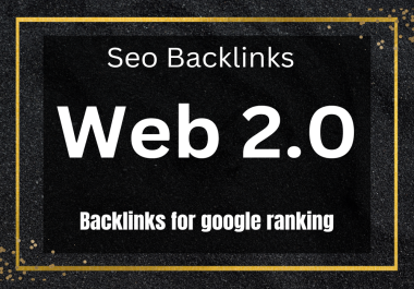I will create 50 Web 2.0 contextual backlinks