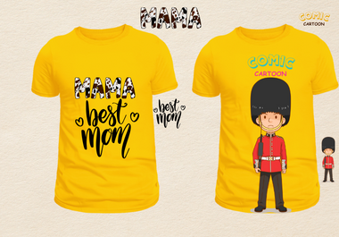 I will design the t-shirt as per your wish.