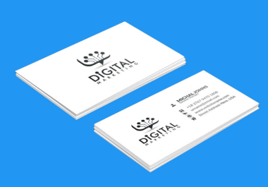 I will Design Modern,  Creative,  and professional business cards With Unlimited Revisions.
